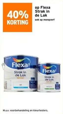 GAMMA op Flexa Strak in de Lak aanbieding