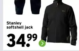 GAMMA Stanley softshell jack aanbieding