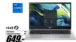 MediaMarkt Aspire Go 15 AG15-71P-748F Windows laptop aanbieding