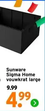 GAMMA Sunware Sigma Home vouwkrat large aanbieding