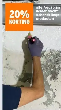 GAMMA alle Aquaplan kelder vocht- behandelings- producten aanbieding