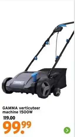 GAMMA GAMMA verticuteer machine aanbieding
