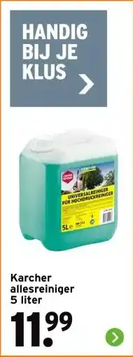 GAMMA Karcher allesreiniger aanbieding