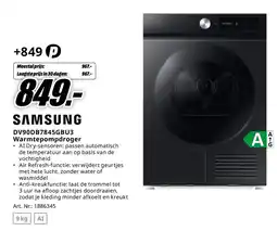 MediaMarkt SAMSUNG DV90DB7845GBU3 Warmtepompdroger aanbieding