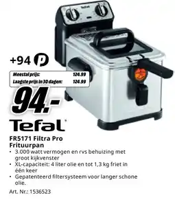 MediaMarkt Tefal FR5171 Filtra Pro Frituurpan aanbieding