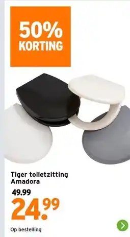 GAMMA Tiger toiletzitting Amadora aanbieding