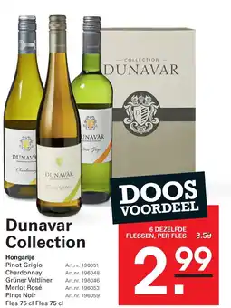 Sligro Dunavar Collection aanbieding