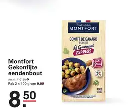 Sligro Montfort Gekonfijte eendenbout aanbieding