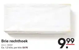 Sligro Brie rechthoek aanbieding