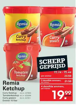 Sligro Remia Ketchup aanbieding