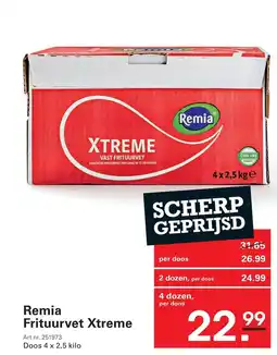 Sligro Remia Frituurvet Xtreme aanbieding