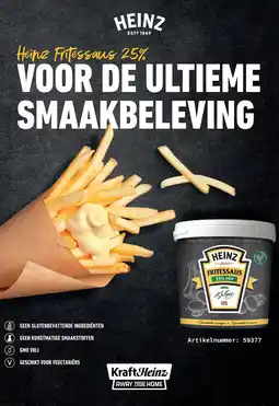 Sligro Heinz Fritessaus aanbieding