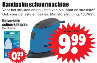 Dirk Handnalm schuurmachine aanbieding