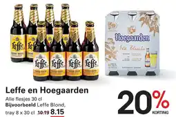 Sligro Leffe en Hoegaarden aanbieding