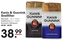 Sligro Kanis & Gunnink Snelfilter aanbieding