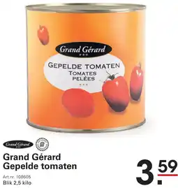 Sligro Grand Gérard Gepelde tomaten aanbieding