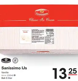 Sligro Sanissimo IJs aanbieding