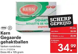 Sligro Kern Gegaarde gehaktballen aanbieding