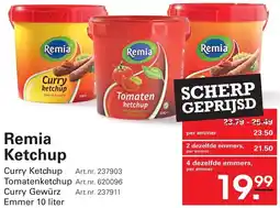 Sligro Remia Ketchup aanbieding
