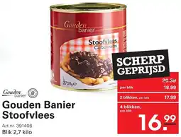 Sligro Gouden Banier Stoofvlees aanbieding