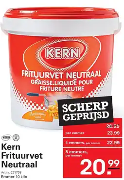 Sligro Kern Frituurvet Neutraal aanbieding