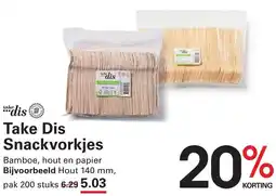 Sligro Take Dis Snackvorkjes aanbieding