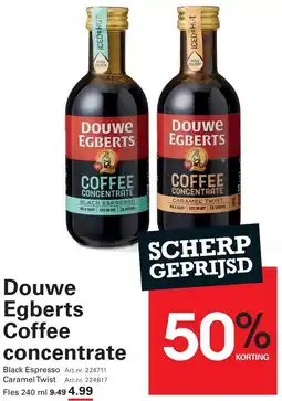 Sligro Douwe Egberts Coffee concentrate aanbieding