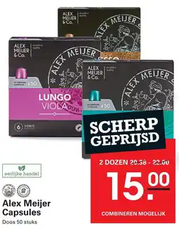 Sligro Alex Meijer Capsules aanbieding