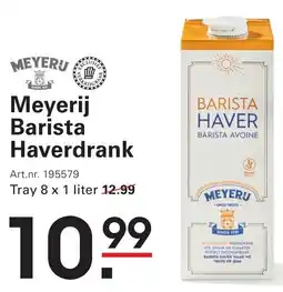 Sligro Meyerij Barista Haverdrank aanbieding