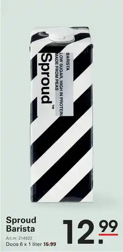 Sligro Sproud Barista aanbieding