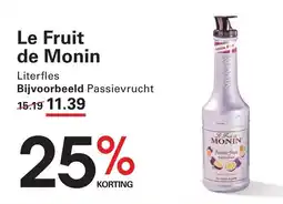 Sligro Le Fruit de Monin aanbieding