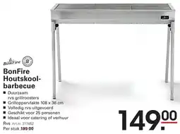 Sligro BonFire Houtskoolbarbecue aanbieding