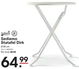 Sligro Sediamo Statafel Dirk aanbieding