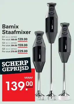 Sligro Bamix Staafmixer aanbieding