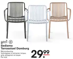 Sligro Sediamo Terrasstoel Domburg aanbieding
