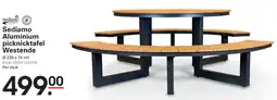 Sligro Sediamo Aluminium picknicktafel Westende aanbieding