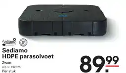 Sligro Sediamo HDPE parasolvoet aanbieding