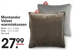 Sligro Montandor Velvet warmtekussen aanbieding