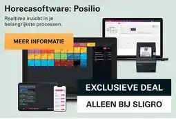 Sligro Horecasoftware aanbieding