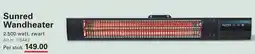 Sligro Sunred Wandheater aanbieding