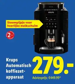 Lidl Krups Automatisch koffiezetapparaat aanbieding