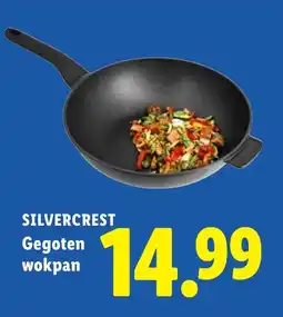 Lidl Silvercrest Gegoten wokpan aanbieding