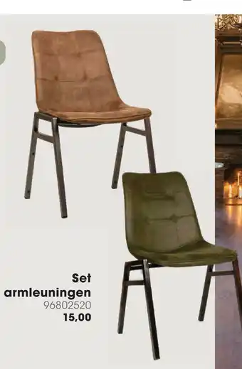 HANOS Set armleuningen aanbieding