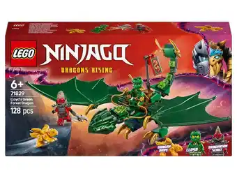 Lidl LEGO NINJAGO 71829 Lloyds groene bosdraak aanbieding