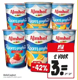 Jumbo Almhof yoghurt aanbieding