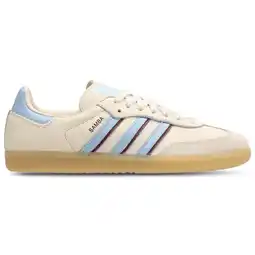Foot Locker Adidas Samba Sneakers Heren - Beige - Maat 42 - Leer aanbieding