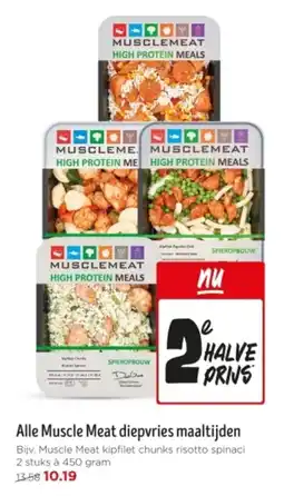 Jumbo Alle Muscle Meat diepvries maaltijden aanbieding