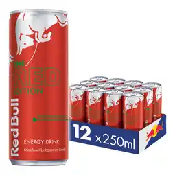 Joybuy Red Bull The Red Edition Watermeloensmaak Energy Drink aanbieding