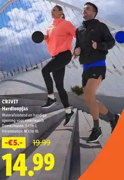 Lidl Crivit Hardloopjas aanbieding