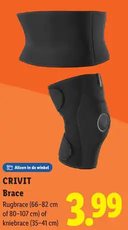 Lidl Crivit Brace aanbieding